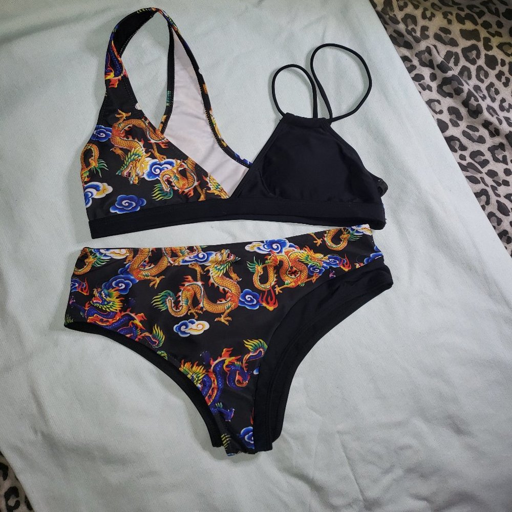 SHEIN multi colour Bikini sz L